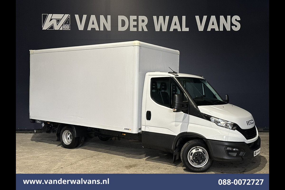 Iveco Daily 35C16H 157pk Dubbel Lucht Bakwagen Laadklep Euro6 Airco | Bijrijdersbank