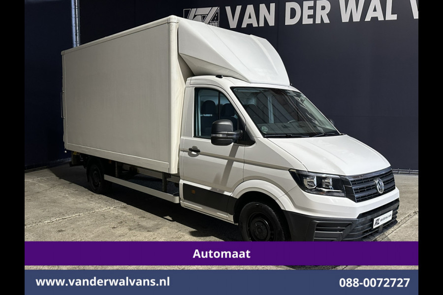 Volkswagen Crafter 2.0 TDI 141pk Automaat Bakwagen Laadklep Euro6 Airco | Bijrijdersbank