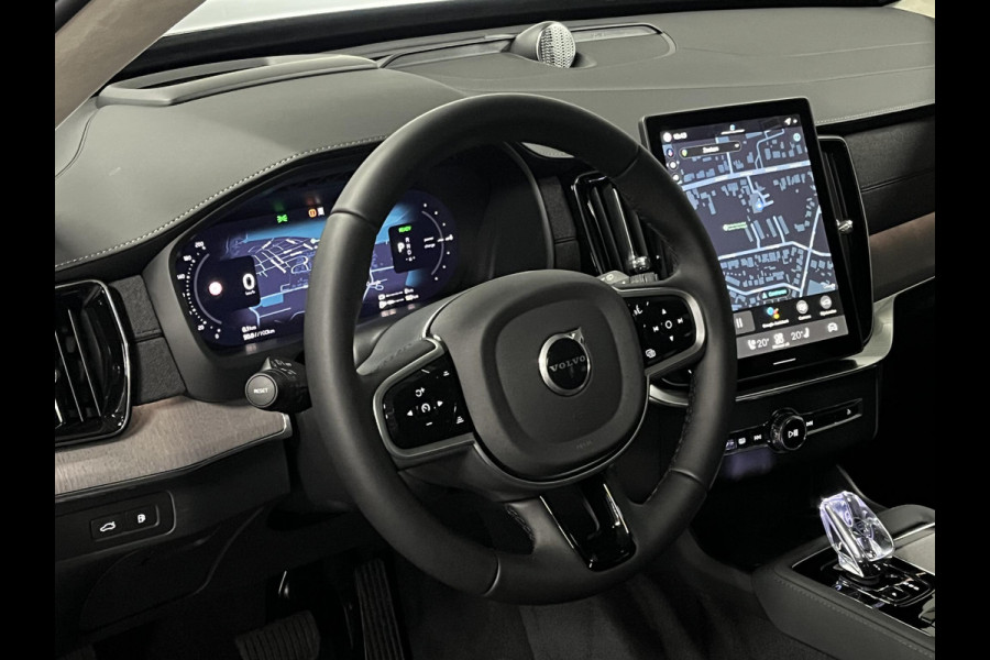 Volvo XC90 2.0 T8 Plug-in hybrid AWD Ultra Dark Luchtvering | Bowers & Wilkins | Massage | Trekhaak | Adapt. Cruise | Stoelventilatie | 22" wielen | 360 camera | Head-up