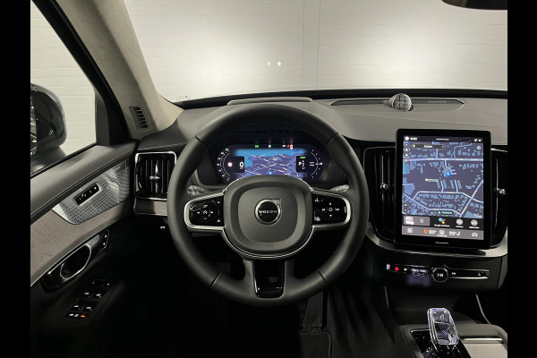 Volvo XC90 2.0 T8 Plug-in hybrid AWD Ultra Dark Luchtvering | Bowers & Wilkins | Massage | Trekhaak | Adapt. Cruise | Stoelventilatie | 22" wielen | 360 camera | Head-up