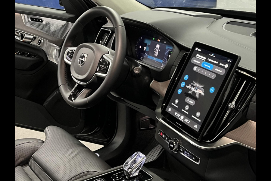 Volvo XC90 2.0 T8 Plug-in hybrid AWD Ultra Dark Luchtvering | Bowers & Wilkins | Massage | Trekhaak | Adapt. Cruise | Stoelventilatie | 22" wielen | 360 camera | Head-up