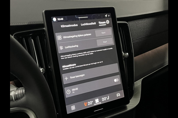 Volvo XC90 2.0 T8 Plug-in hybrid AWD Ultra Dark Luchtvering | Bowers & Wilkins | Massage | Trekhaak | Adapt. Cruise | Stoelventilatie | 22" wielen | 360 camera | Head-up