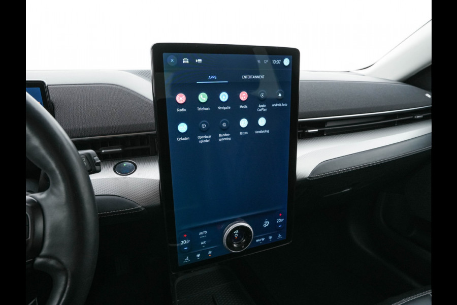 Ford Mustang Mach-E RWD 75 kWh (3-Fase-11 kW) {SOH-90%} (INCL-BTW) Aut.*LEATHER | FULL-LED | DAB | DIGI-COCKPIT | KEYLESS | NAVI-FULLMAP | CARPLAY | HEATED-COMFORTSEATS | TOPVIEW |  ADAPTIVE-CRUISE | PRIVACY-GLASS | 18'' ALU*