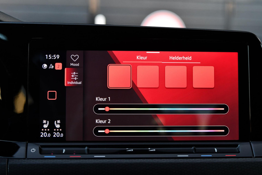 Volkswagen Golf 2.0 GTD. Pano, Leder, Koeling, Memory, HUD, Camera, H/K, Dodeh, ACC, Stuurvw, IQ Light, CarPlay!