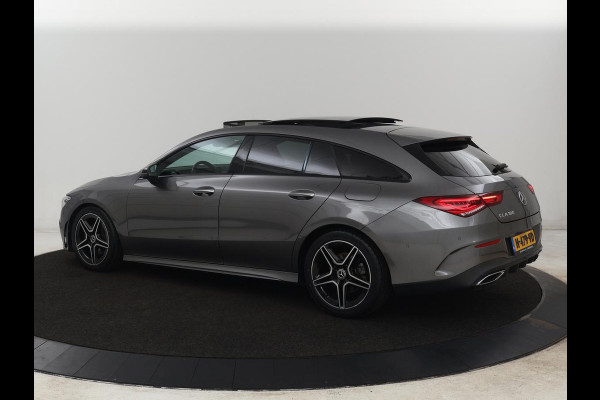 Mercedes-Benz CLA-Klasse 180 AMG | Panoramadak | Stoelverwarming | Leder/Alcantara | Memory | Matrix LED | Sfeerverlichting | Keyless | Navigatie | Widescreen
