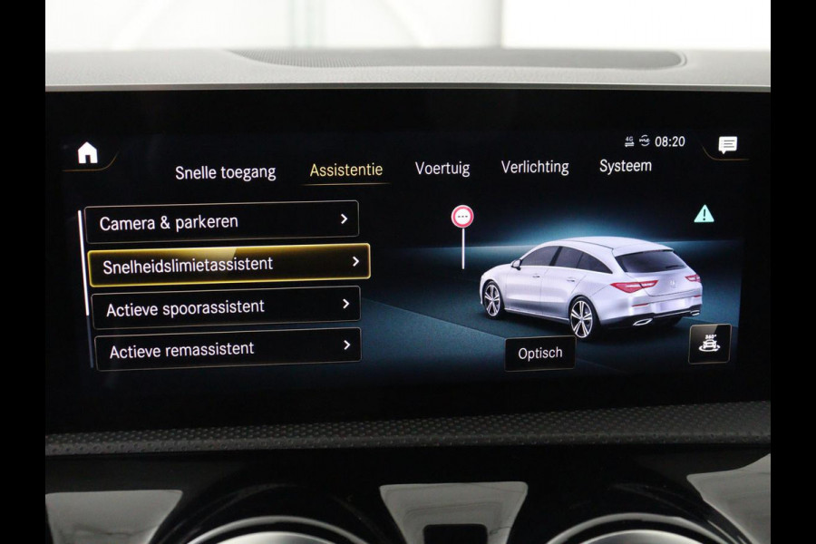 Mercedes-Benz CLA-Klasse 180 AMG | Panoramadak | Stoelverwarming | Leder/Alcantara | Memory | Matrix LED | Sfeerverlichting | Keyless | Navigatie | Widescreen