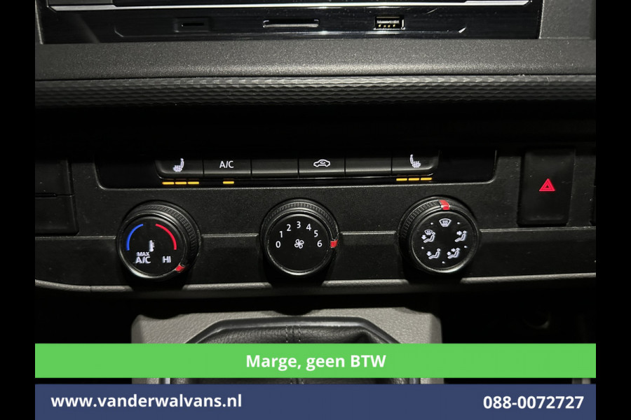 Volkswagen Transporter 2.0 TDI 150pk **Marge, GEEN BTW** L2H1 Euro6 Airco | 2500kg Trekhaak | Cruisecontrol | Stoelverwarming Parkeersensoren, Bijrijdersbank