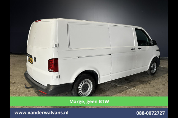 Volkswagen Transporter 2.0 TDI 150pk **Marge, GEEN BTW** L2H1 Euro6 Airco | 2500kg Trekhaak | Cruisecontrol | Stoelverwarming Parkeersensoren, Bijrijdersbank