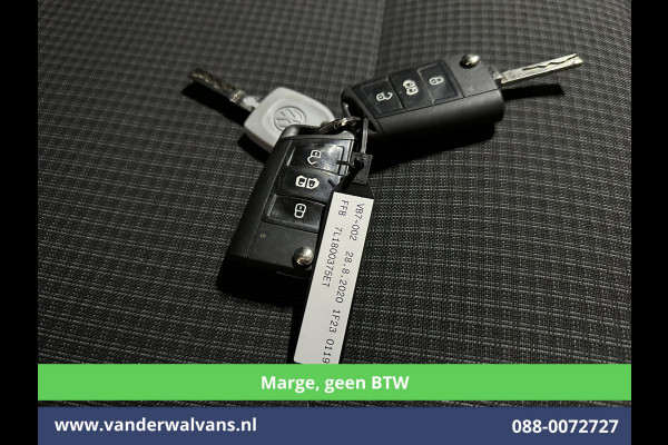 Volkswagen Transporter 2.0 TDI 150pk **Marge, GEEN BTW** L2H1 Euro6 Airco | 2500kg Trekhaak | Cruisecontrol | Stoelverwarming Parkeersensoren, Bijrijdersbank