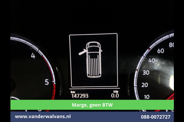 Volkswagen Transporter 2.0 TDI 150pk **Marge, GEEN BTW** L2H1 Euro6 Airco | 2500kg Trekhaak | Cruisecontrol | Stoelverwarming Parkeersensoren, Bijrijdersbank