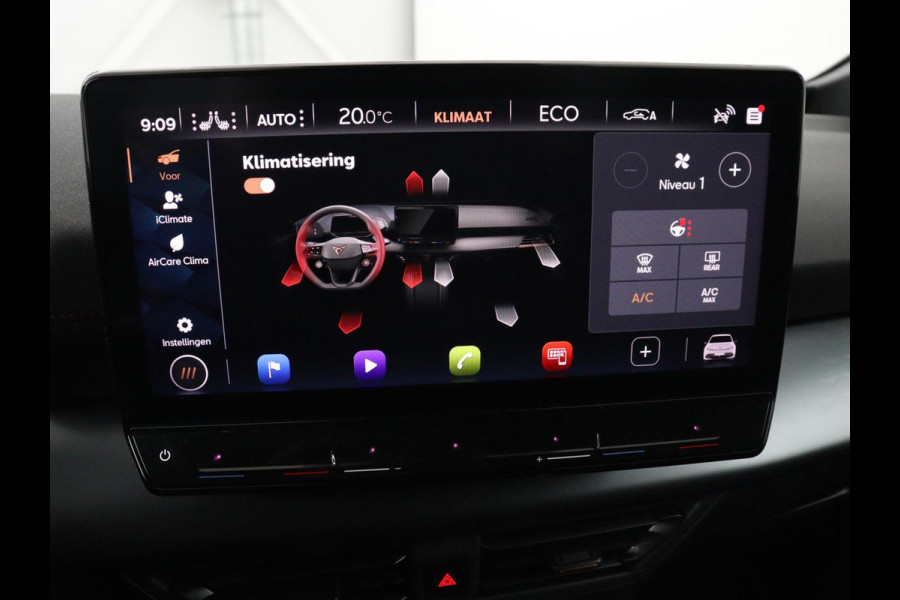 CUPRA Born Adrenaline One 62 kWh | Stoelverwarming | 19'' | Sfeerverlichting | Adaptive cruise | Carplay | Navigatie | Full LED | Camera | Stuurverwarming