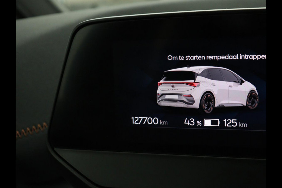 CUPRA Born Adrenaline One 62 kWh | Stoelverwarming | 19'' | Sfeerverlichting | Adaptive cruise | Carplay | Navigatie | Full LED | Camera | Stuurverwarming