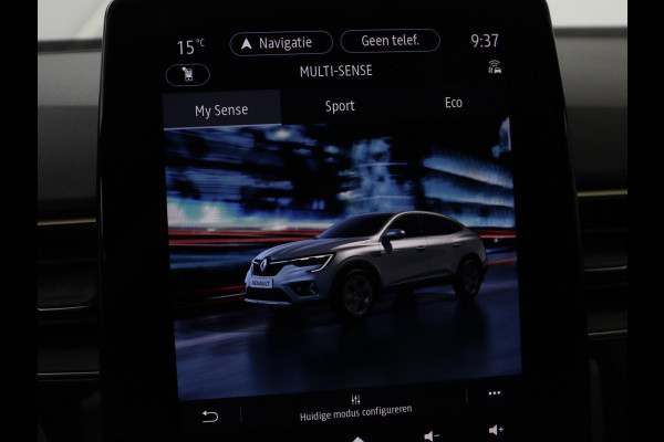 Renault Arkana 1.6 E-Tech hybrid 145 E-Tech engineered | Panoramadak | Stoelverwarming | Trekhaak | Leder/Alcantara | Carplay | Adaptive cruise | File Assistent | Navigatie | Sfeerverlichting