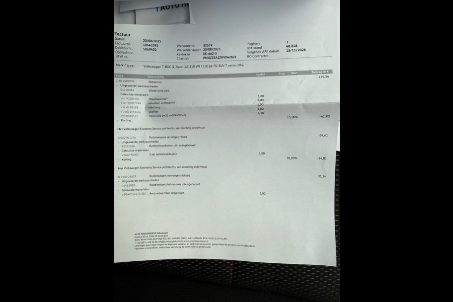 Volkswagen T-Roc 1.5 TSI Sport l Volledig Dealer Onderhouden l Virtual Cockpit l Navi l Automaat l ACC l trekhaak l