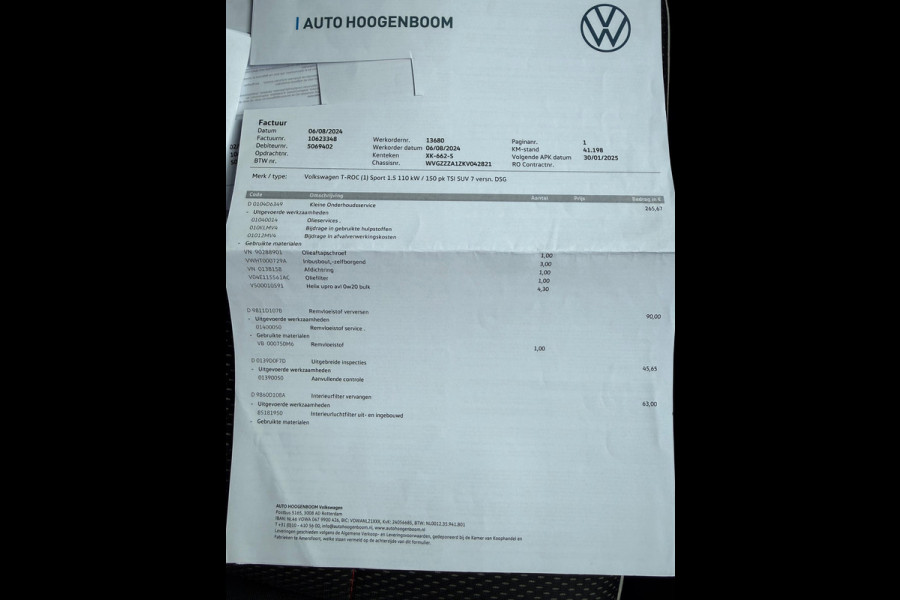 Volkswagen T-Roc 1.5 TSI Sport l Volledig Dealer Onderhouden l Virtual Cockpit l Navi l Automaat l ACC l trekhaak l