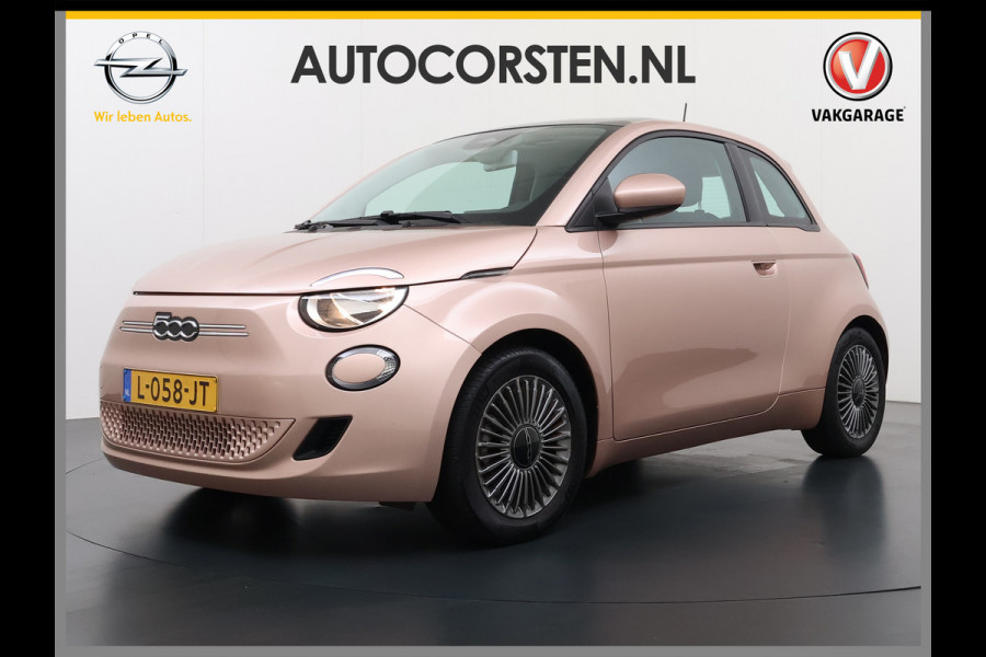 Fiat 500 Icon 42 kWh SOH 89% Panoramadak Navi Apple Carplay Android Auto Ecc Cruise Control Pdc Lmv 16" Lane Control Traffic Sign Recognition DAB Led SOH 89% Origineel Nederlandse Auto