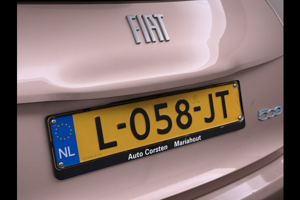 Fiat 500 Icon 42 kWh SOH 89% Panoramadak Navi Apple Carplay Android Auto Ecc Cruise Control Pdc Lmv 16" Lane Control Traffic Sign Recognition DAB Led SOH 89% Origineel Nederlandse Auto