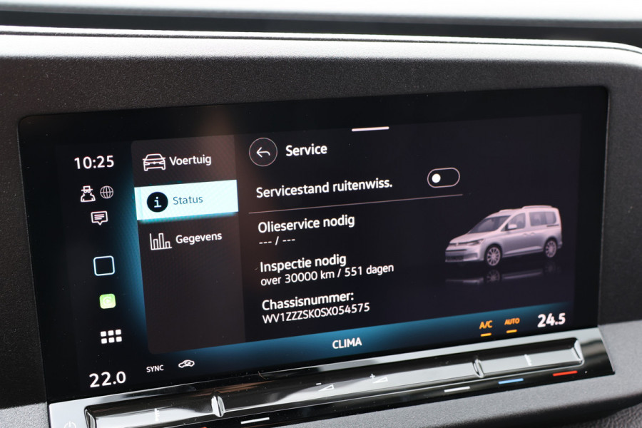 Volkswagen Caddy Cargo Maxi 2.0 TDI DSG | LED | Camera | CarPlay | Lane Assist | Virtual Cockpit | Stoelverwarming | Cruise control | DAB | Keyless Go | Fabrieksgarantie