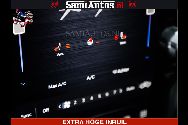 Dodge Ram SPORT | 5.7 V8 4x4 HEMI | PANORAMA DAK | GROOTSCHEM 12 INCH | LPG | Patriot Blue CREW CAB | DUBBELE CABINE | 5 PERSOONS | DC | VOORRAAD NR 2560 - 3327