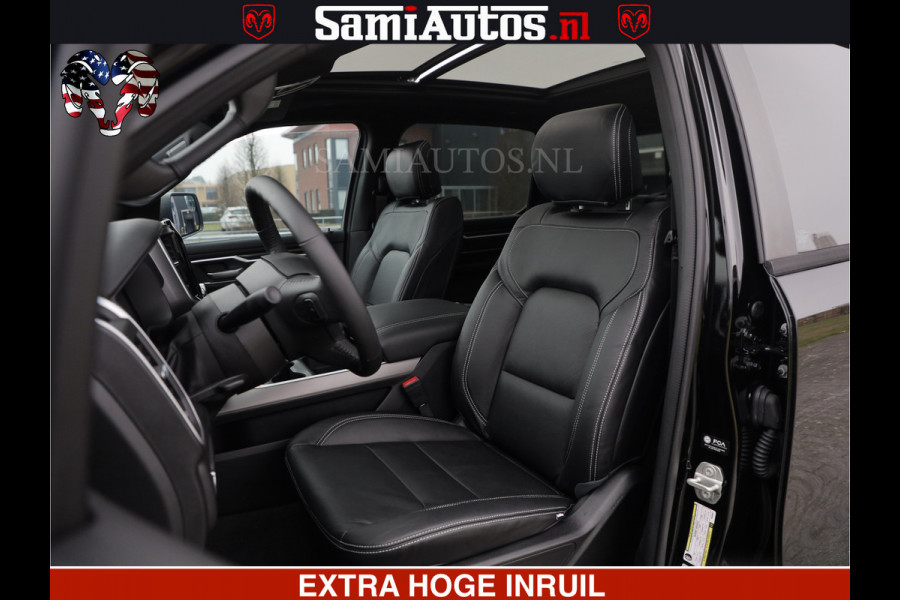 Dodge Ram SPORT | 5.7 V8 4x4 HEMI | PANORAMA DAK | GROOTSCHEM 12 INCH | LPG | Patriot Blue CREW CAB | DUBBELE CABINE | 5 PERSOONS | DC | VOORRAAD NR 2560 - 3327