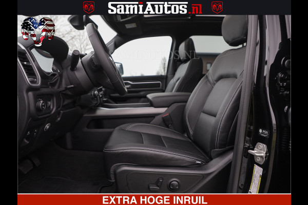 Dodge Ram SPORT | 5.7 V8 4x4 HEMI | PANORAMA DAK | GROOTSCHEM 12 INCH | LPG | Patriot Blue CREW CAB | DUBBELE CABINE | 5 PERSOONS | DC | VOORRAAD NR 2560 - 3327