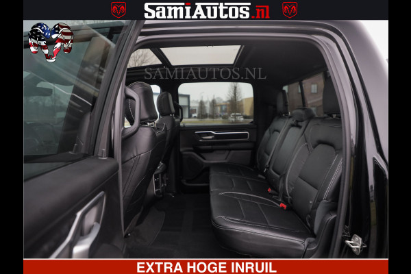 Dodge Ram SPORT | 5.7 V8 4x4 HEMI | PANORAMA DAK | GROOTSCHEM 12 INCH | LPG | Patriot Blue CREW CAB | DUBBELE CABINE | 5 PERSOONS | DC | VOORRAAD NR 2560 - 3327