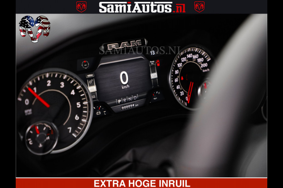 Dodge Ram SPORT | 5.7 V8 4x4 HEMI | PANORAMA DAK | GROOTSCHEM 12 INCH | LPG | Patriot Blue CREW CAB | DUBBELE CABINE | 5 PERSOONS | DC | VOORRAAD NR 2560 - 3327