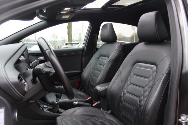 Ford Puma 1.0 EcoBoost Hybrid ST-Line X Vignale 155pk / NL Auto! / Full option! / Trekhaak / Panoramadak / Camera / Leder / CarPlay / B&O / 18'' / Keyless / Stuur+Stoelverwarming / Dodehoek / DAB / Verwarmde voorruit / ACC