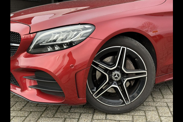 Mercedes-Benz C-Klasse Estate 180 Business Solution AMG Line/Nigh Pakk. | Pano, Leder/Alcan., Carplay/Android, Stoelverw., 18''
