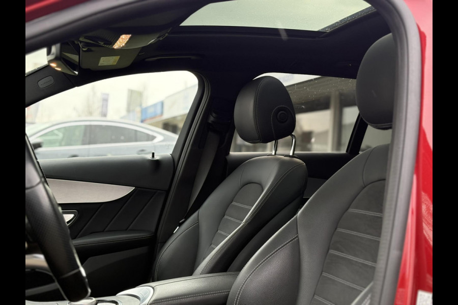 Mercedes-Benz C-Klasse Estate 180 Business Solution AMG Line/Nigh Pakk. | Pano, Leder/Alcan., Carplay/Android, Stoelverw., 18''