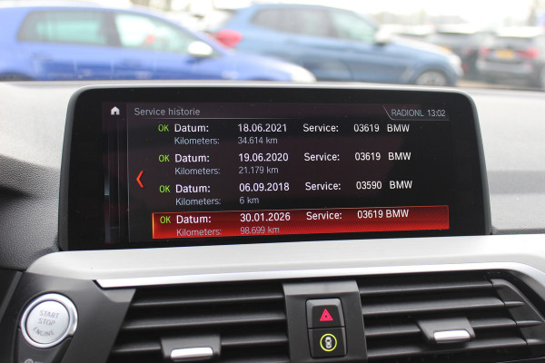 BMW X4 xDrive20i High Exe. M Sport / Panoramadak / 360Camera / Leder / 20'' / Harman Kardon / Navigatie / Dodehoek / DAB / Stoelverwarming / ACC