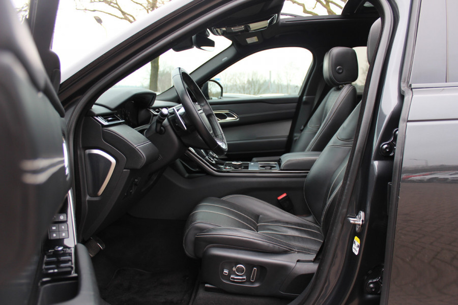 Land Rover Range Rover Velar 3.0 V6 SC AWD R-Dynamic S / Panoramadak / Camera / Leder / Meridian / 21'' / Stoelventilatie+Massage / Entertainment System / Keyless / Navigatie / Stoelverwarming 4x / Cruise Control