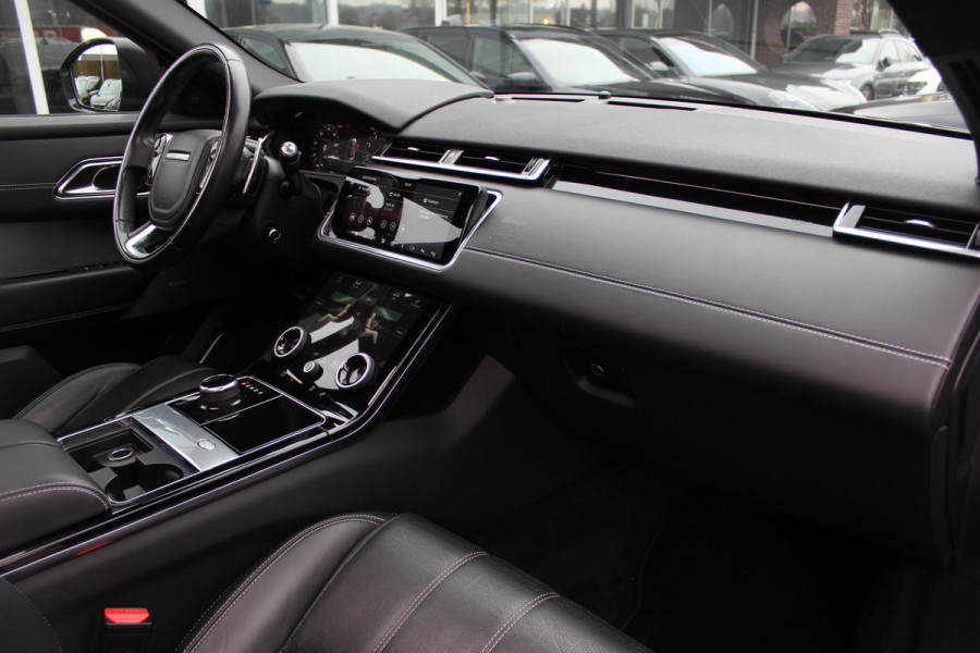 Land Rover Range Rover Velar 3.0 V6 SC AWD R-Dynamic S / Panoramadak / Camera / Leder / Meridian / 21'' / Stoelventilatie+Massage / Entertainment System / Keyless / Navigatie / Stoelverwarming 4x / Cruise Control