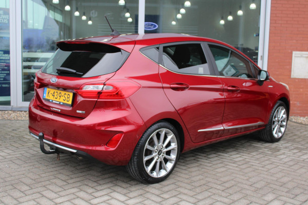 Ford Fiesta 1.0 EcoBoost 125 PK Hybrid Vignale | Trekhaak | Camera | Lederen bekleding | Adaptieve Cruise Control | BLIS | Keyless Entry | Navigatie | Winterpack