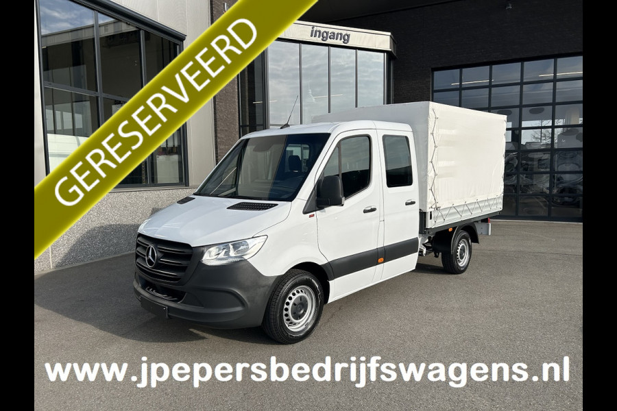 Mercedes-Benz Sprinter 315 CDI L2 D.C. Open laadbak / Trekhaak / MBUX / Carplay navigatie / Cruise control / Airco
