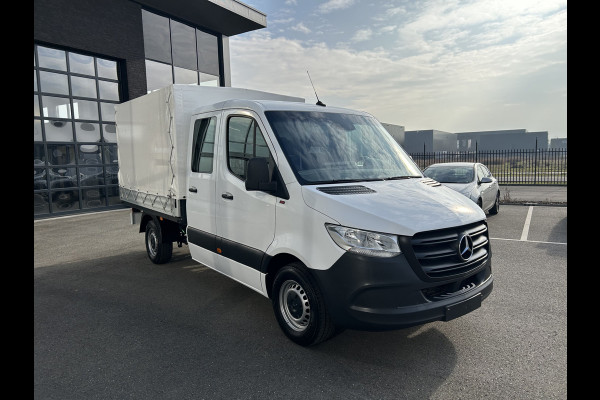 Mercedes-Benz Sprinter 315 CDI L2 D.C. Open laadbak / Trekhaak / MBUX / Carplay navigatie / Cruise control / Airco