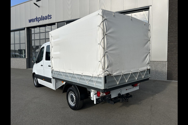 Mercedes-Benz Sprinter 315 CDI L2 D.C. Open laadbak / Trekhaak / MBUX / Carplay navigatie / Cruise control / Airco