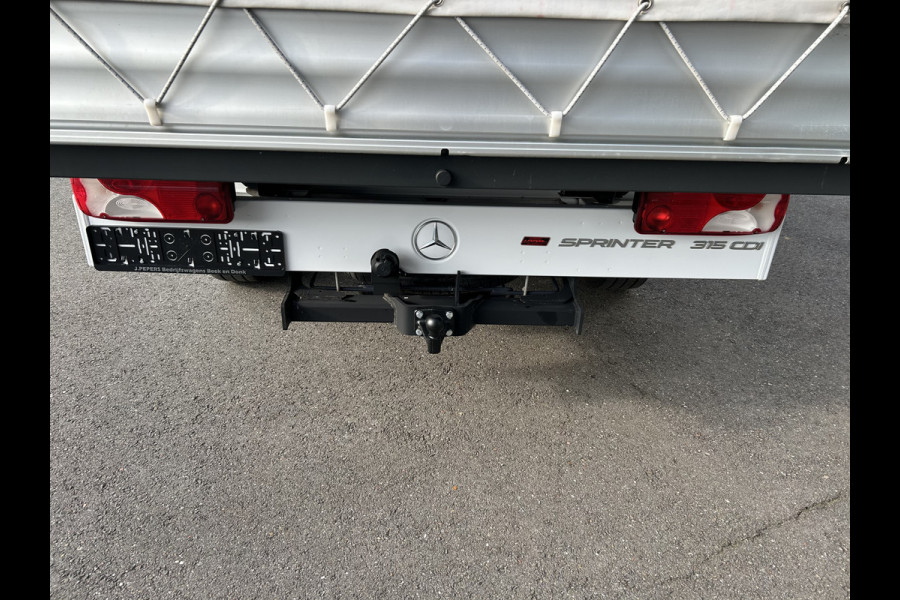 Mercedes-Benz Sprinter 315 CDI L2 D.C. Open laadbak / Trekhaak / MBUX / Carplay navigatie / Cruise control / Airco