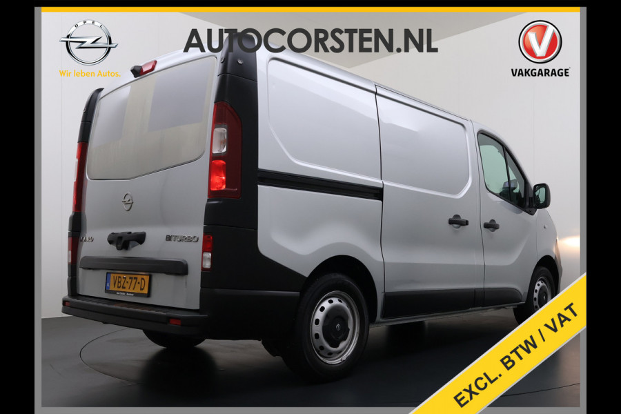 Opel Vivaro 1.6CDTI L1H1 Euro 6 Airco Navi Cruise Control Camera Pdc Regen-Lichtsensor Edition EcoFlex Betonplex Vloer Wandbetimmering Schuifdeur 1e Eigenaar Origineel Nederlandse Auto Dealeronderhouden