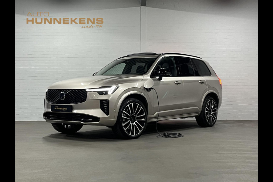 Volvo XC90 2.0 T8 Plug-in hybrid AWD Ultra Dark Luchtvering | Bowers & Wilkins | Massage | Trekhaak | Adapt. Cruise | Stoelventilatie | 22" wielen | 360 camera | Head-up