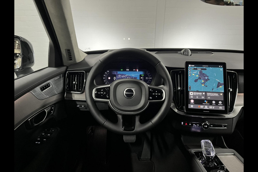 Volvo XC90 2.0 T8 Plug-in hybrid AWD Ultra Dark Luchtvering | Bowers & Wilkins | Massage | Trekhaak | Adapt. Cruise | Stoelventilatie | 22" wielen | 360 camera | Head-up