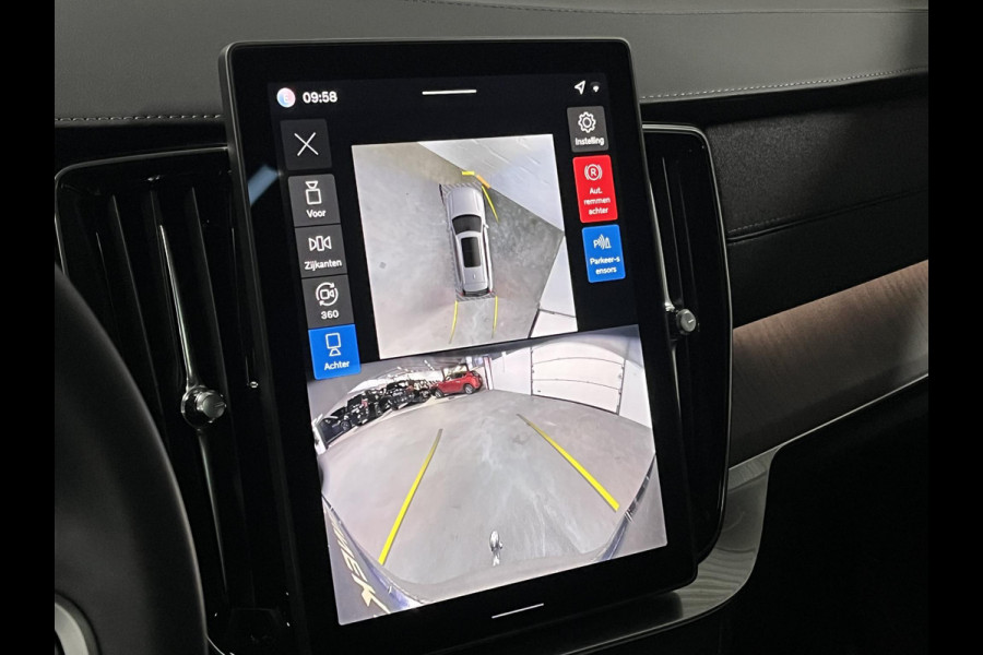 Volvo XC90 2.0 T8 Plug-in hybrid AWD Ultra Dark Luchtvering | Bowers & Wilkins | Massage | Trekhaak | Adapt. Cruise | Stoelventilatie | 22" wielen | 360 camera | Head-up