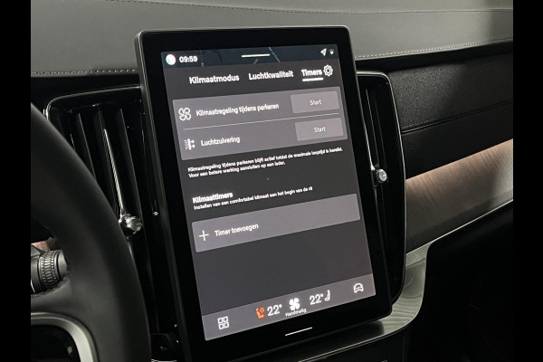 Volvo XC90 2.0 T8 Plug-in hybrid AWD Ultra Dark Luchtvering | Bowers & Wilkins | Massage | Trekhaak | Adapt. Cruise | Stoelventilatie | 22" wielen | 360 camera | Head-up