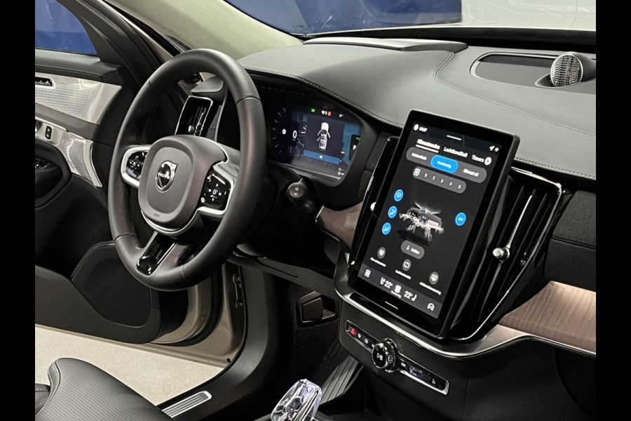 Volvo XC90 2.0 T8 Plug-in hybrid AWD Ultra Dark Luchtvering | Bowers & Wilkins | Massage | Trekhaak | Adapt. Cruise | Stoelventilatie | 22" wielen | 360 camera | Head-up