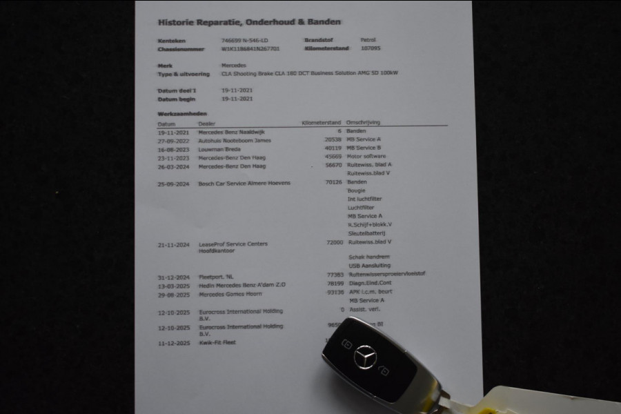 Mercedes-Benz CLA-Klasse Shooting Brake 180 AMG NIGHT | SFEERVERLICHTING | APPLE CARPLAY | ANDROID AUTO | CAMERA | PANORAMADAK