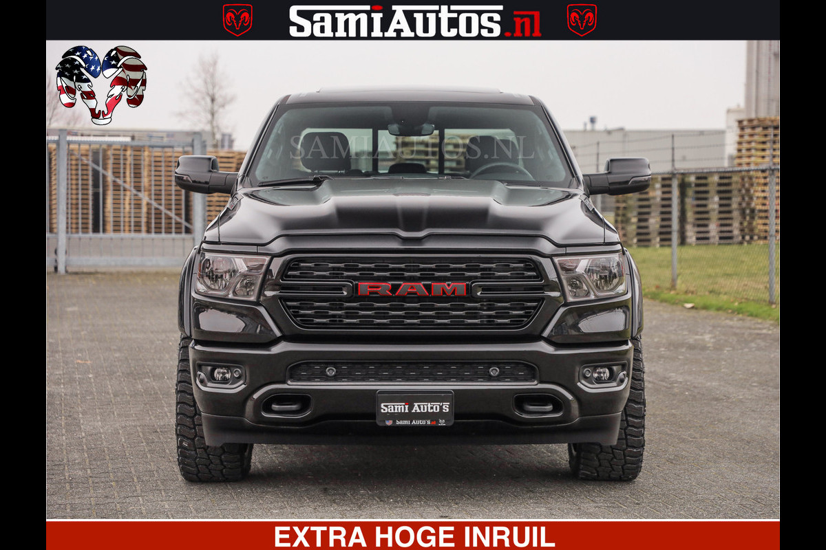 Dodge Ram SPORT | 5.7 V8 4x4 HEMI | PANORAMA DAK | GROOTSCHEM 12 INCH | LPG | Diamond Black Pearl | CREW CAB | DUBBELE CABINE | 5 PERSOONS | DC | VOORRAAD NR 2559 - 3308