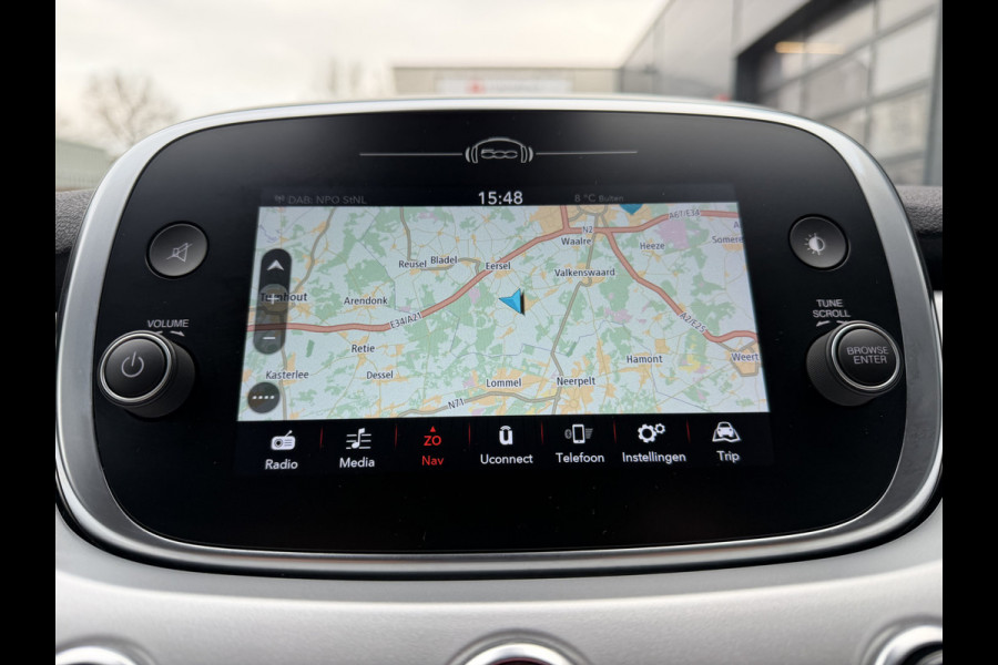 Fiat 500X 150pk Hey Google (Camera - Keyless Entry - Navigatie - Automatische Airco - LED - Parkeersensoren V+A - Two Tone)