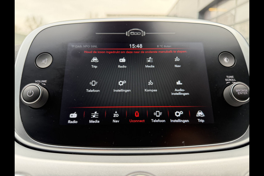 Fiat 500X 150pk Hey Google (Camera - Keyless Entry - Navigatie - Automatische Airco - LED - Parkeersensoren V+A - Two Tone)