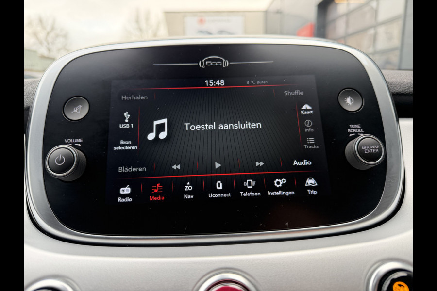 Fiat 500X 150pk Hey Google (Camera - Keyless Entry - Navigatie - Automatische Airco - LED - Parkeersensoren V+A - Two Tone)