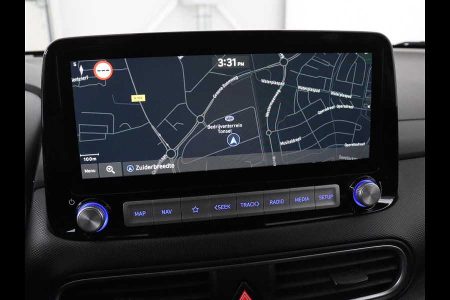 Hyundai Kona EV Premium 64 kWh | SOH 100% | 3 Fase | Stoelventilatie | Head-Up | Leder | Adaptive cruise | Carplay | Stoelverwarming | Navigatie | Keyless | Climate control
